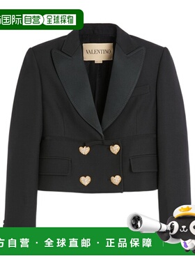 VALENTINO 女士外套 BCE4E51CF0NO AW2025 黑色