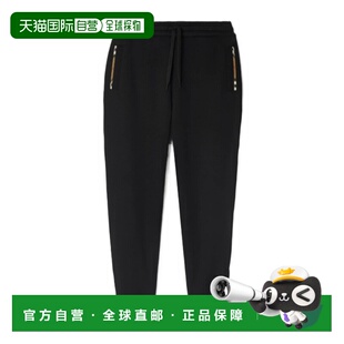 女士休闲裤 格纹运动裤 81042971 黑色 AW2025 BURBERRY