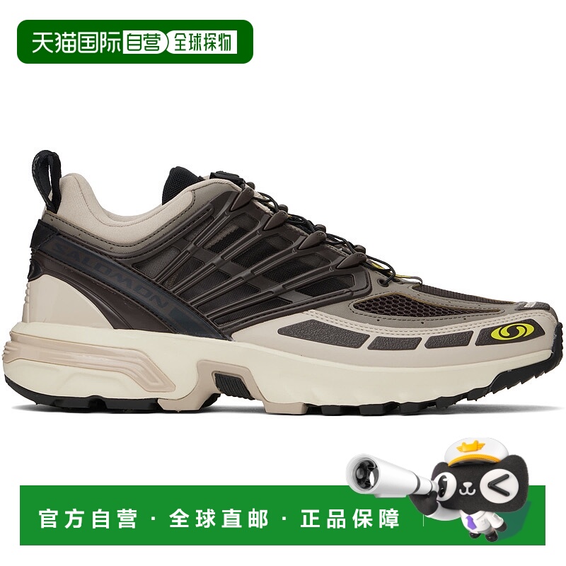1h可退 潮奢 salomon 萨洛蒙 男士 棕色 & 米色 ACS PRO 运动鞋 L