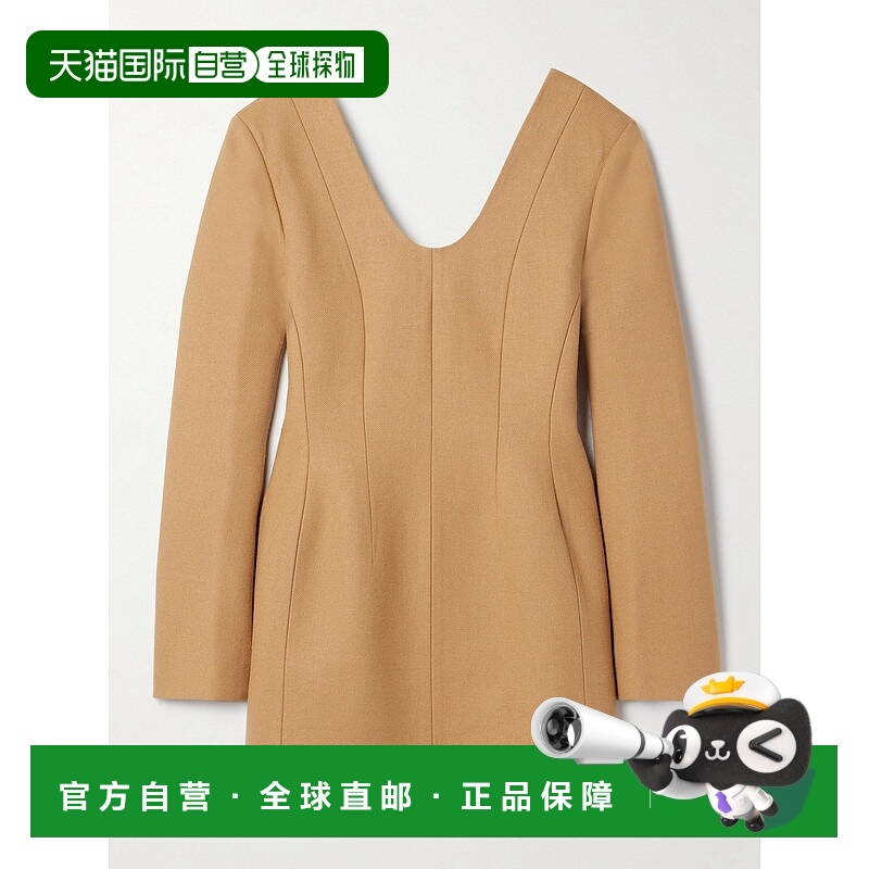 1h可退 潮奢 Carven 卡纷 女士 羊毛/斜纹布迷你连衣裙 6242K2128