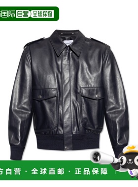 GIVENCHY 男士夹克 BM01DV61UQ499 AW2025 黑色 Leather jacket