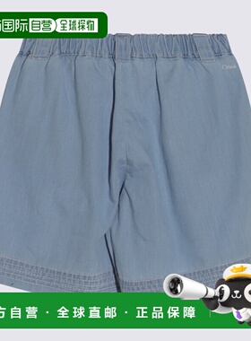 CHLOÉ 女童短裤 C20469Z04 SS2025 蓝色
