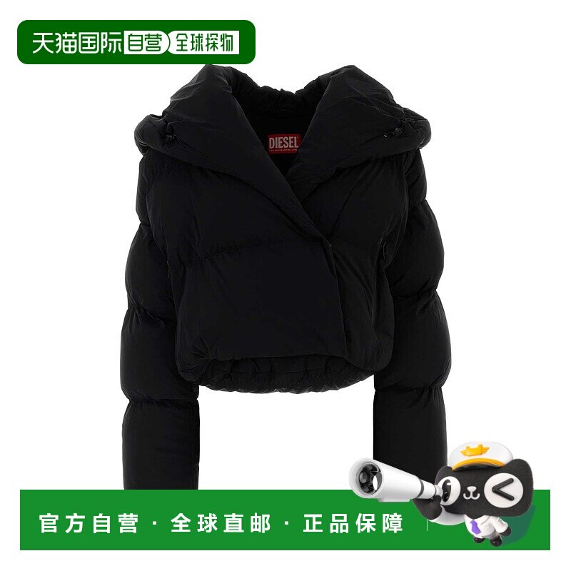 DIESEL 女士外套 A211060QMBB9XX AW2025 黑色 `W-Iley-T1` Jacke