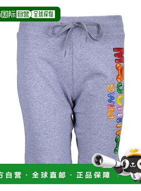 1h可退 MOSCHINO 女士短裤 42052111489 SS2021 蓝色 徽标短裤