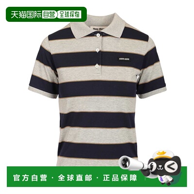MIU MIU 女士POLO衫 CO 花色短袖MJN53614RTSOOOF005R