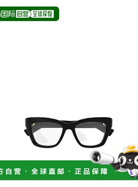 GUCCI 女士眼镜 GG1810O002 SS2025 黑色 古驰猫眼镜框造型