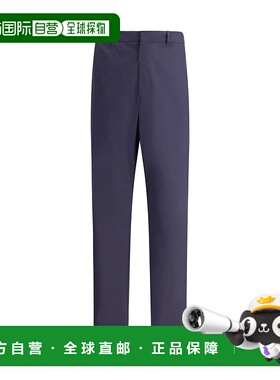 PRADA 男士休闲裤 SPG29S18212VCF0021 SS2025 蓝色