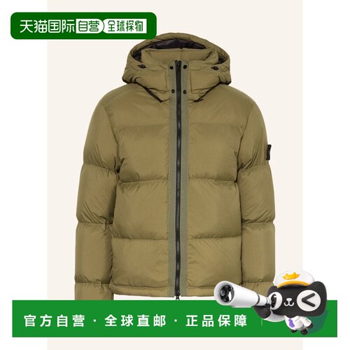 1h可退 STONE ISLAND 男士夹克 100323304516000 CO 绿色 Down ja