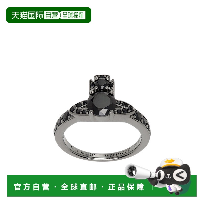 1h可退 VIVIENNE WESTWOOD 男士戒指 6404017L01S101S101水晶
