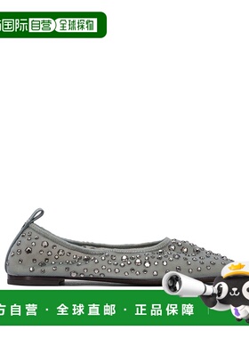 1h可退 潮奢 Tory Burch 托里 伯奇 女士 水晶芭蕾鞋 162066皮鞋