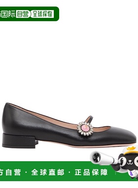 VALENTINO 女士休闲鞋 WS0LL7DHS9TJ CO 黑色 方头平底鞋女鞋