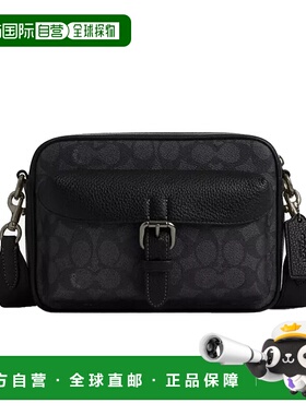 COACH 奥莱款 男士相机包单肩斜挎包蔻驰单肩包CW217QBMI5