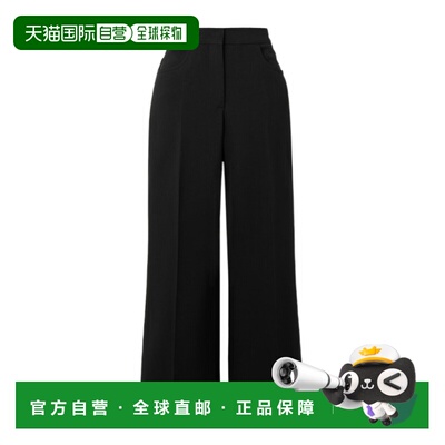 JIL SANDER 女士休闲裤微喇裤 SS2026 J01KA0179001BLACK阔腿裤