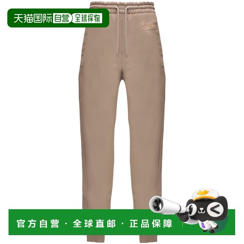 CHLOÉ 女士休闲裤 24WJT0219124L AW2024 花色 松紧腰运动裤