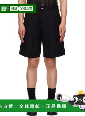 1h可退 潮奢 CARHARTT WIP 男士 黑色 Double Knee 短裤 I034794