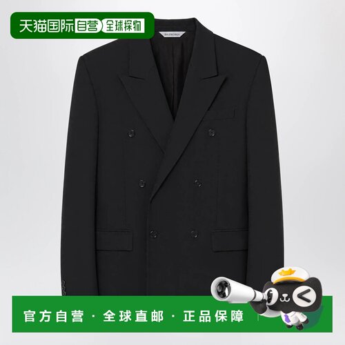 BALENCIAGA 男士西服 A001Y1TPT151000 AW2026黑色西装外套
