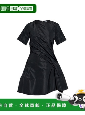 LOEWE 女士连衣裙 S359Y09XJD0BLACK AW2025 黑色 Dress with dec