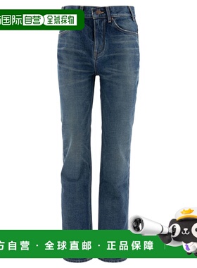 CELINE 女士牛仔裤 2N48A930F07DU SS2025 蓝色 Françoise jeans