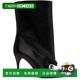 潮奢 中筒靴 alaia 黑色 1h可退 Low 女士 Decollete AA3B096CK12