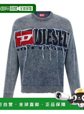 DIESEL 男士针织衫 A189150KICC8AT AW2025 灰色