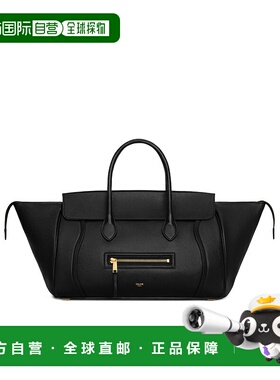 CELINE 女士手提包 L100E3GW238NO SS2026 黑色 LUGGAGE 中号徽标