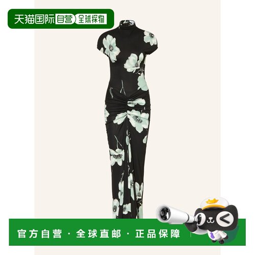 ALAIA 女士连衣裙 100319720413000 CO DRESS 花色长裙