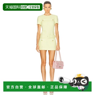 1h可退 潮奢 Self-Portrait 女士 珠皮呢迷你连衣裙 PF25034SY