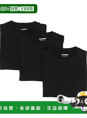JIL SANDER 男士T恤 J47GC0001J45048001 CO 黑色