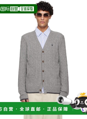 1h可退 潮奢 Polo Ralph Lauren Polo 拉夫 劳伦 男士 灰色 Cable