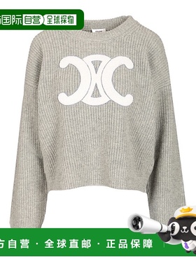 CELINE 女士针织衫 RY0GS423P09GM AW2025 灰色