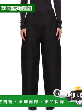 1h可退 潮奢 Jil Sander 吉尔 桑达 女士 黑色长裤 J03KA0142J461