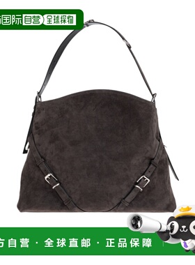 GIVENCHY 女士单肩包 BB516GB2D6021 SS2026 灰色 搭扣细节单肩包