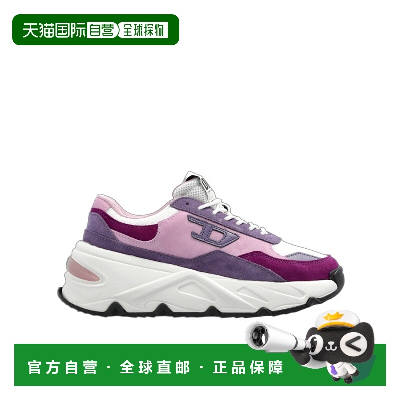 1h可退 DIESEL 女士运动鞋 Y03565P8107HA972 AW2025 白色 S-SAVA