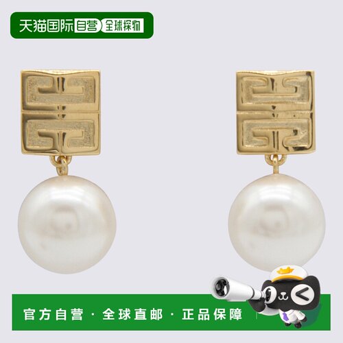 GIVENCHY 女士耳饰 BF10VYF03U119 SS2025 白色 GIVENCHY earring