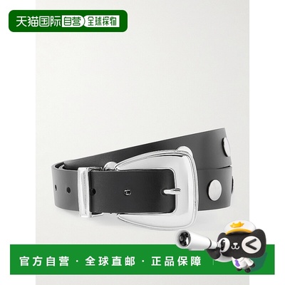 1h可退 潮奢 The Frankie Shop 女士 Perth 铆钉皮带腰带 BEFS211