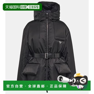 1h可退 潮奢 Prada 普拉达 女士 Re-Nylon 华达呢羽绒夹克