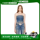 A1277409 迪赛 潮奢 1h可退 Diesel 蓝色 抹胸上装 女士 Ville
