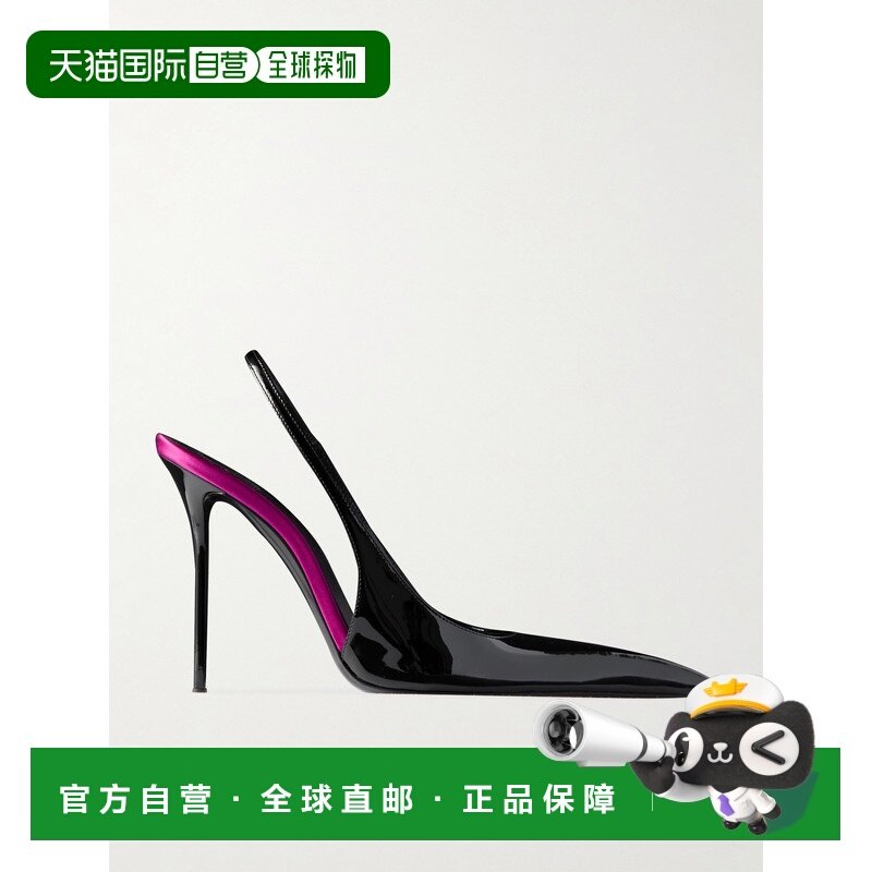 1h可退 潮奢 Saint Laurent 圣罗兰 女士 Amalia 漆皮露跟浅口鞋,女鞋,浅口单鞋,淘宝优惠券,粉丝福利购,淘宝优惠卷