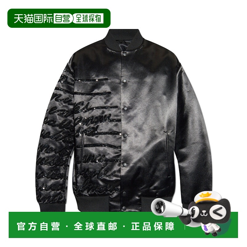 1h可退 BALMAIN 男士夹克 EH1TF918PC70EAW SS2025 黑色 长袖休闲