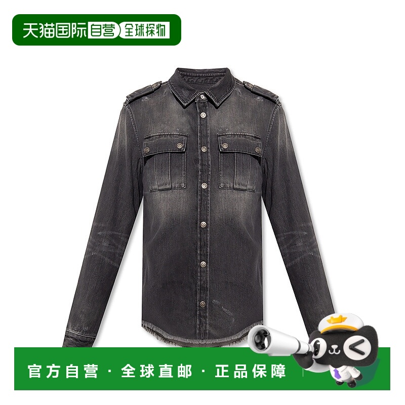 1h可退 BALMAIN 男士外套 WH1HC030DB920PCBLACK AW2023