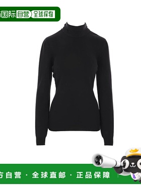 GIVENCHY 女士针织毛衣 BW90RN4ZN9001 AW2024 黑色 Sweater with