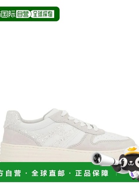 HOGAN 女士运动鞋 HXW6300FG50U4J001 SS2025 白色 Hogan Suede A