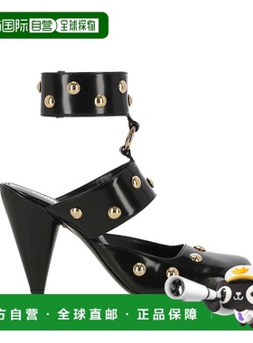 CHLOÉ 女士凉鞋 C24W05POL001 SS2025 黑色 露跟高跟凉鞋