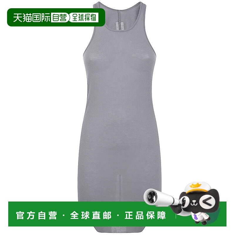 1h可退 RICK OWENS 女士连衣裙 RU02E1150RC06 AW2025 灰色