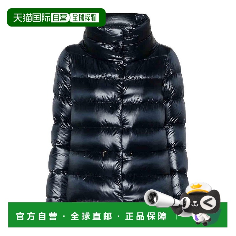 1h可退 HERNO 女士外套 PI001781D12017Z9200 AW2025 黑色