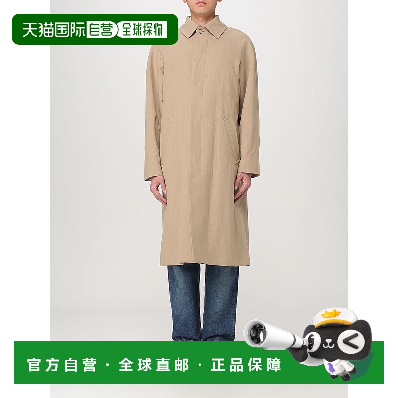 1h可退 A.P.C. 男士大衣 COGXTM01549BAC SS2025 米白色 Edouard
