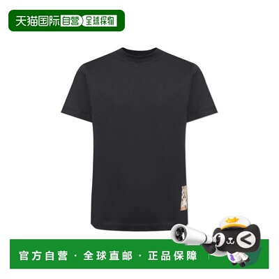BURBERRY 男士T恤 8104889A1189BLACK SS2025 黑色男装