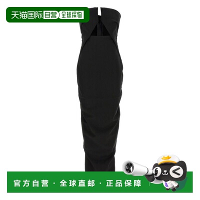 RICK OWENS 女士连衣裙 RP01F6528SY09 SS2026 黑色