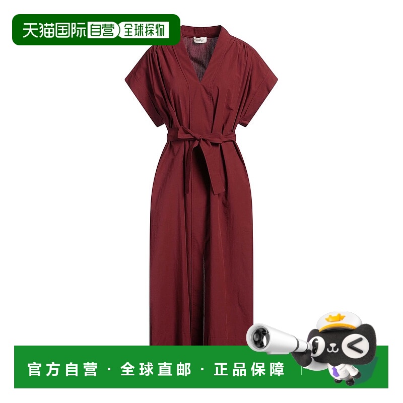 1h可退 潮奢 Ottod'Ame 女士 中长连衣裙 red红色 舒适时尚