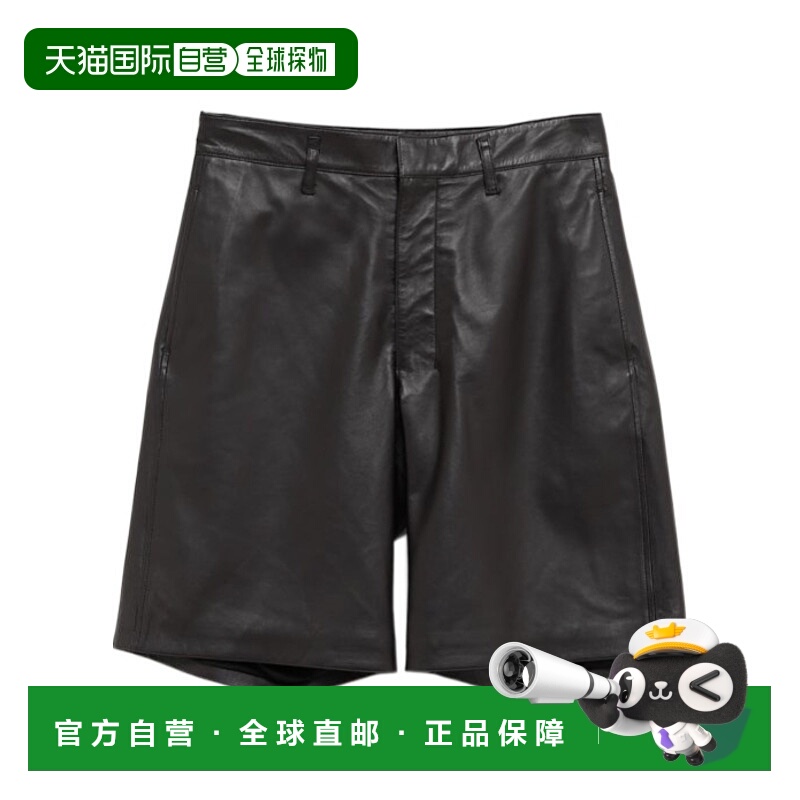 1h可退 LEMAIRE 女士短裤 PA1214LL0133BR490 SS2025 黑色
